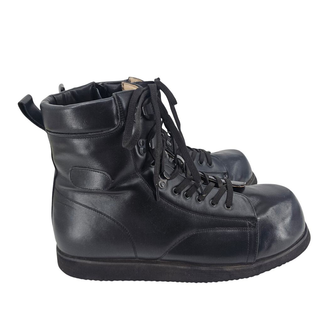 SUREFIT Apis Mt. Emey 504 Black Supra-Depth Orthopedic Leather Boots Men's 16